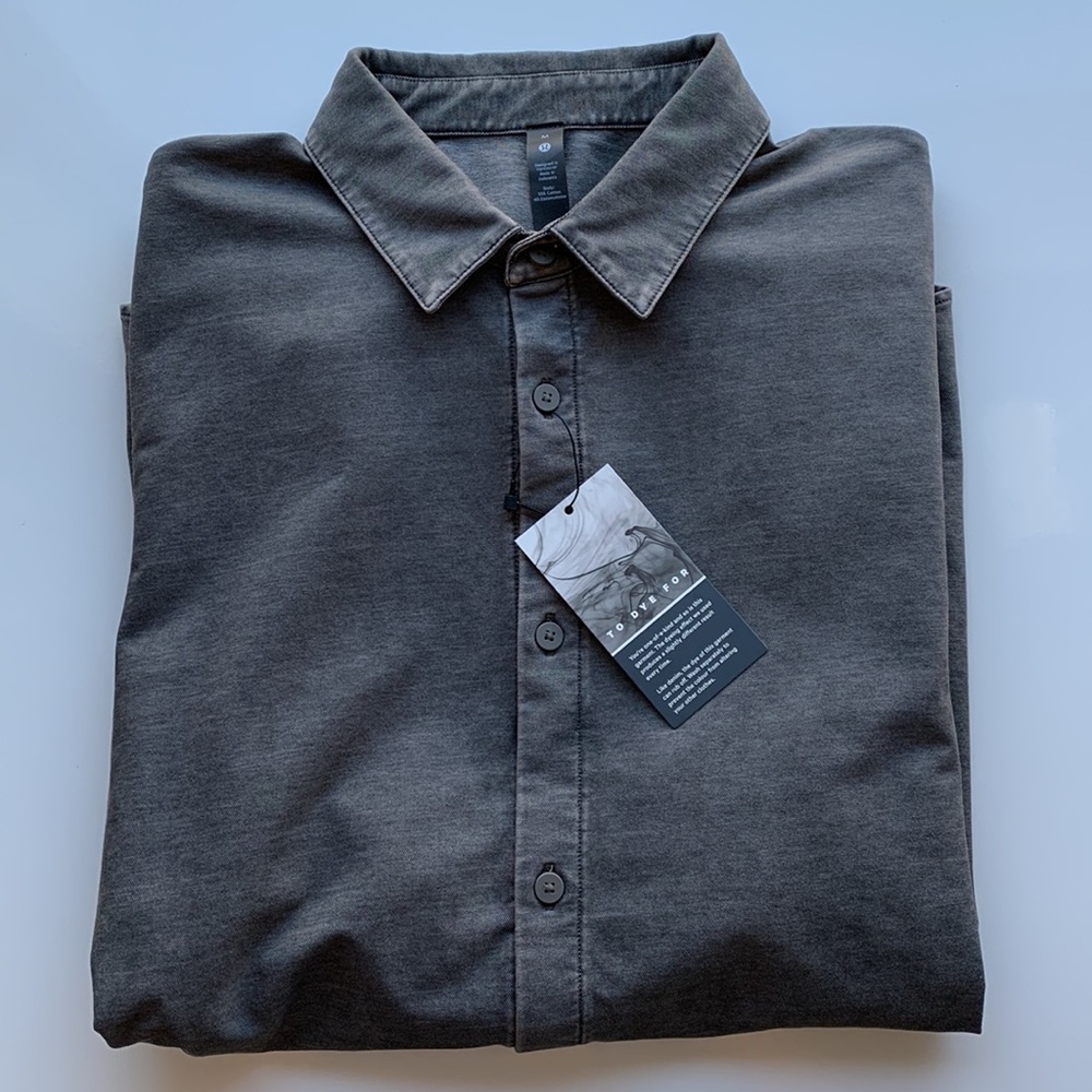 Lululemon Commission Long Sleeve Shirt Oxford